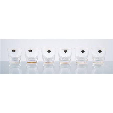 SAINT LOUIS 
Sei bicchieri da whisky