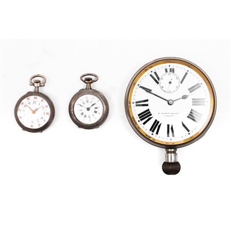 TRE OROLOGI DA TASCA