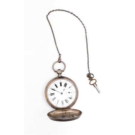 OROLOGIO DA TASCA in argento