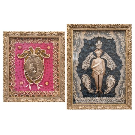 DUE EX VOTO in argento