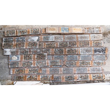 MAESTRANZE SICILIANE DEL XVIII SECOLO, 114 tavole e 21 travi