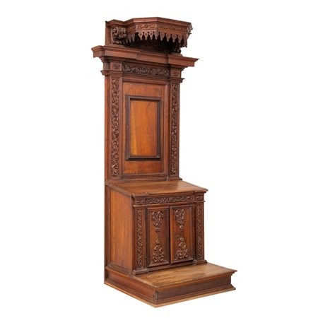 MANIFATTURA SICILIANA DEL XVII SECOLO, Inginocchiatoio