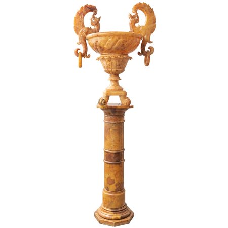 MANIFATTURA ITALIANA DELLA FINE DELL'800, Grande vaso