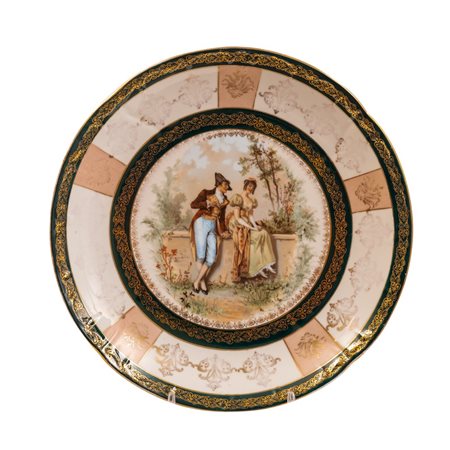 MANIFATTURA VIENNESE DEGLI INIZI DEL XX SECOLO, Piatto