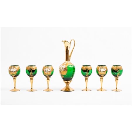 MAESTRI MURANESI DEL XX SECOLO, Servizio in vetro