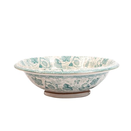 MANIFATTURA INGLESE DEL XIX SECOLO, Bacile Eastern Refast