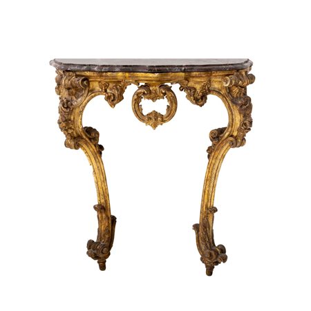 MANIFATTURA SICILIANA DEL XVIII SECOLO, Piccola consolle