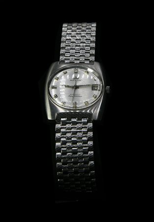 OROLOGIO AUTOMATICO MARVIN, ACCIAIO, ANNI '60 CASSA: in acciaio con fondello...