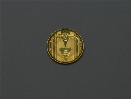 MEDAGLIA GIUBILEO 2000 SPIRITO SANTO, IN ORO 18kt Titolo oro 750/1000 DIAM:...