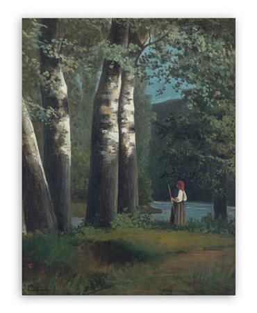 CLEMENTE CROVA DI VAGLIO (1850-1921) - Senza Titolo