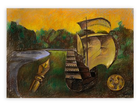 FRANCO FORTUNATO (1946) - Senza Titolo
