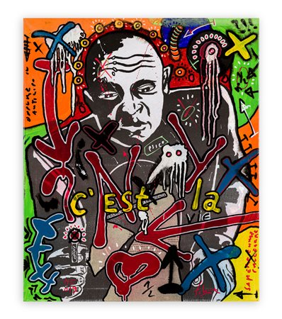 DANIELE FALANGA (1974) - Psico-sagoma, 2019