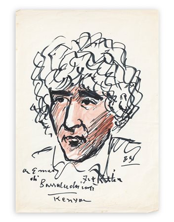 IBRAHIM KODRA (1918-2006) - Kenya, 1989