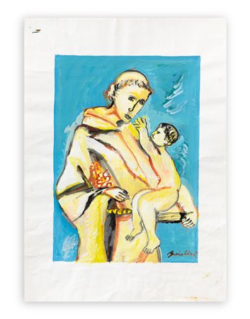 REMO BRINDISI (1918-1996) - Senza Titolo