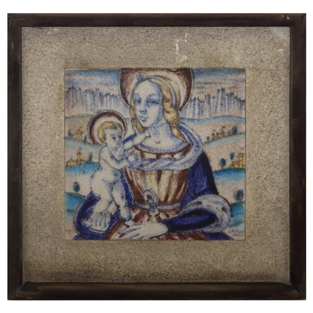 Madonna con bambino, 20 century