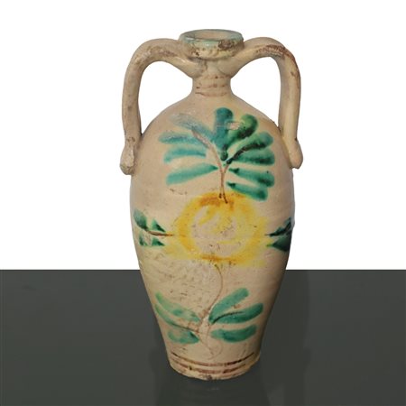 Bummulo in ceramica policroma di Caltagirone