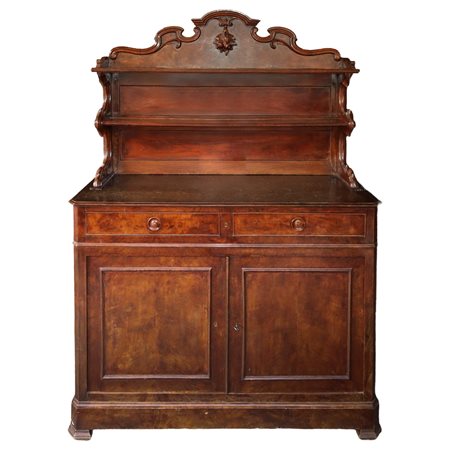 Credenza con alzata, Nineteen century