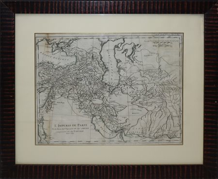Jean-Baptiste  Bourguignon d'Anville (Parigi 1697-Parigi 1782)  - L'Imperio de' Parti, XVIII secolo
