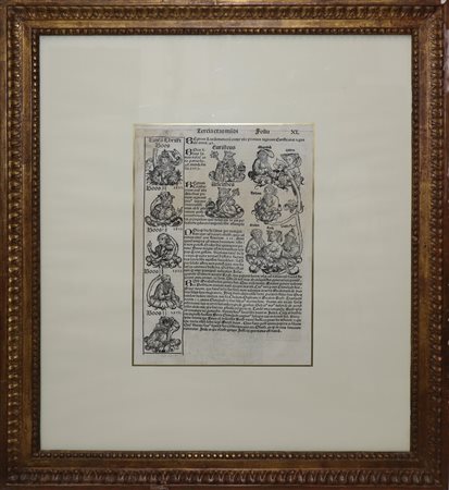 Hartmann Schedel (German 1440-1514)  - Cronaca di Norimberga, XVI secolo