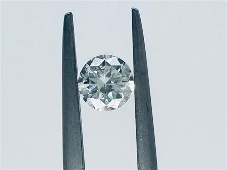 DIAMANTE 0,5 CT COLORE I - PUREZZA SI2 - TAGLIO BRILLANTE - CERTIFICATO...