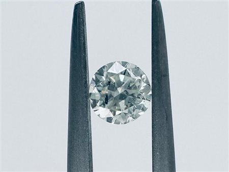 DIAMANTE 0,5 CT COLORE I - PUREZZA SI3 - TAGLIO BRILLANTE - CERTIFICATO...