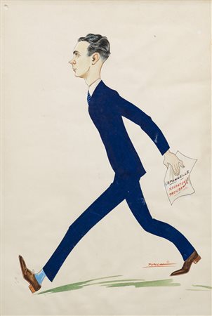  AUTORE NON IDENTIFICATO  - Vignetta per la rivista inglese "The Punch".