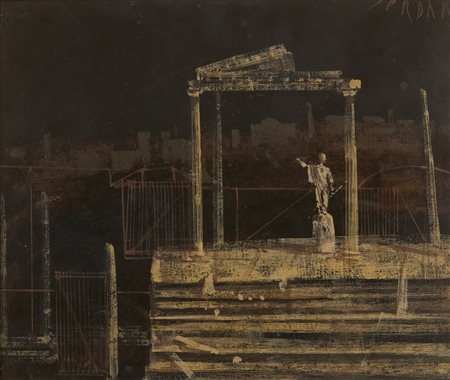 JORDAN VASILIJE (n. 1934) - Forum Romanum. .