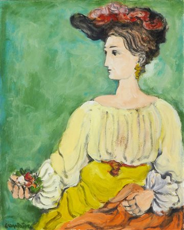 CANTATORE  DOMENICO (1906 - 1998) - Senza titolo.