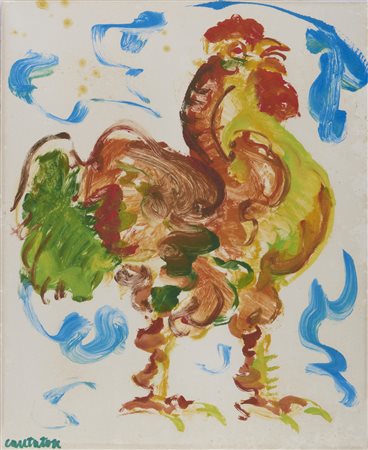 CANTATORE  DOMENICO (1906 - 1998) - Il gallo.