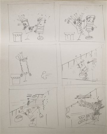 LODOLO FILM  - Dalla serie sketches dei Posteros. Lotto composto da n.3 fogli.