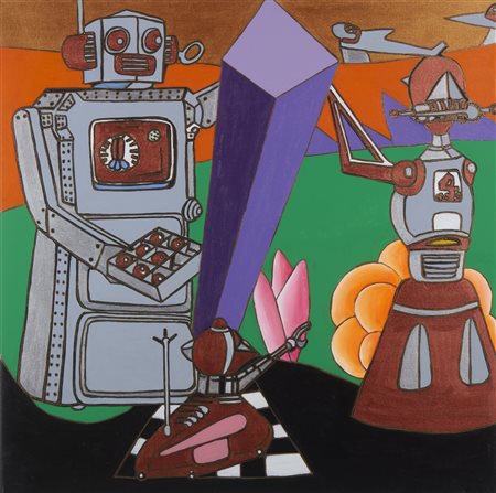 MONTUSCHI GIANCARLO (n. 1952) - La preparazione.