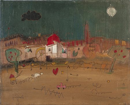 GIOVAGNOLI LUCA (n. 1963) - Pioverà.