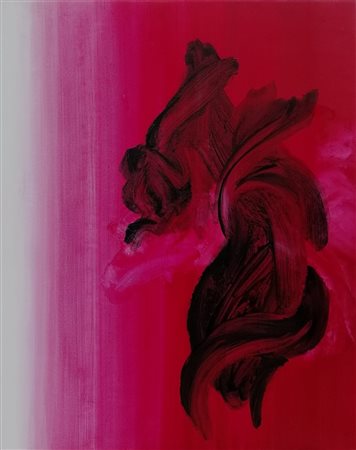 GARAU SALVATORE (n. 1953) - Figura giapponese che arriva dal vuoto. 
.