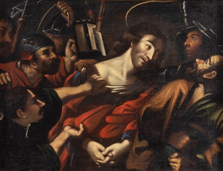 Ambito di Giovanni Francesco Barbieri, detto il Guercino. “Cattura di...