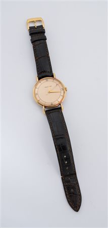 OROLOGIO DA POLSO JAEGER LE COULTRE Anni Cinquanta, cassa in oro 18K con...