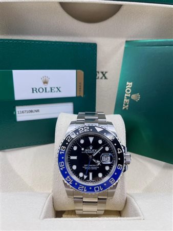 ROLEX GMT MASTER 2 BATMAN OYSTER