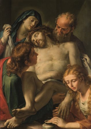 Giuseppe Marchesi detto Il Sansone Bologna 1699 – 1771 DEPOSIZIONE olio su...