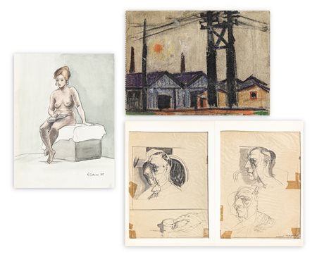 AUTORI VARI (COLUSSI, GIANNINI, ZOCCHI) - Lotto unico di 3