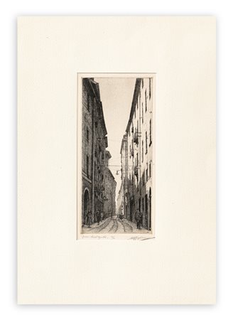 MARCELLO BOGLIONE (1891-1957) - Torino - Via Sant'Agostino