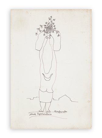 JEAN-JOSEPH SANFOURCHE (1929-2010) - Senza Titolo