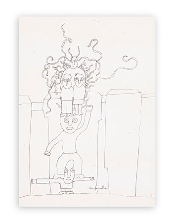 JEAN-JOSEPH SANFOURCHE (1929-2010) - Senza Titolo
