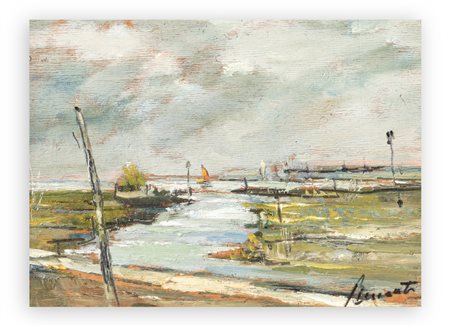 LUIGI BENEVENTO (1904-1992) - Laguna
