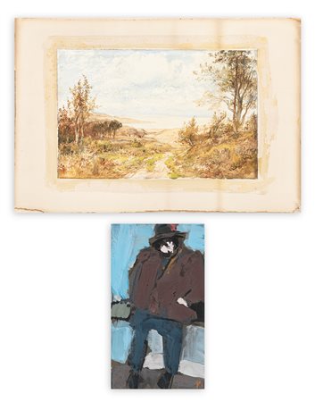 ANONIMO  - Lotto unico composto da 2 opere