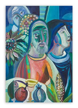 CARLO LORO (1915-2002) - Figure e natura morta, anni '70