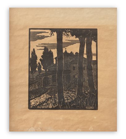 LUIGI SERVOLINI (1906-1981) - Senza Titolo