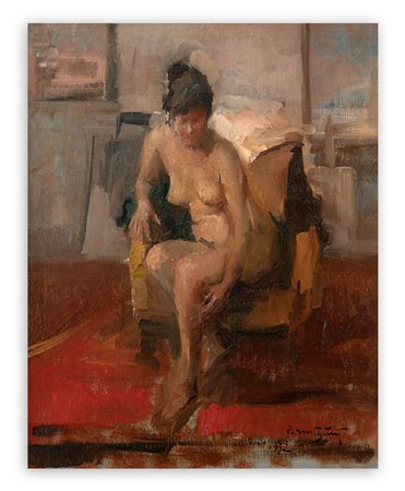 ALDO PARMIGIANI (1935) - Nudo, 1970