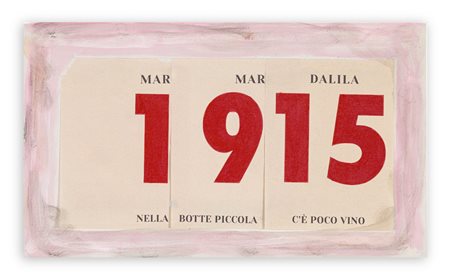 DALILA CROTTI (1983) - Nella botte piccola, 2016