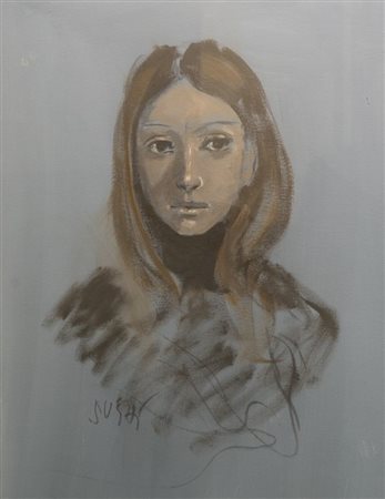 Alberto Sughi, Ritratto di donna