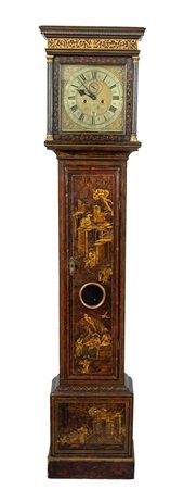 Orologio a torre  a cineserie - Inghilterra,  Giorgio I, 1690 circa