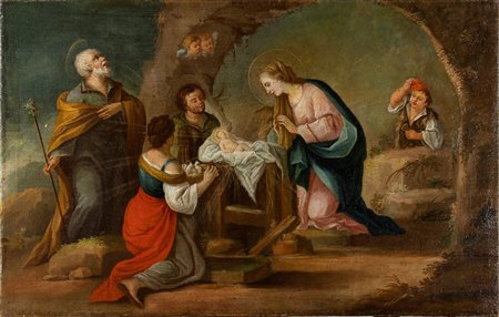 Natività  - scuola napoletana del XVIII secolo